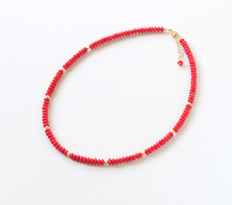 Red Coral Necklace Ireland