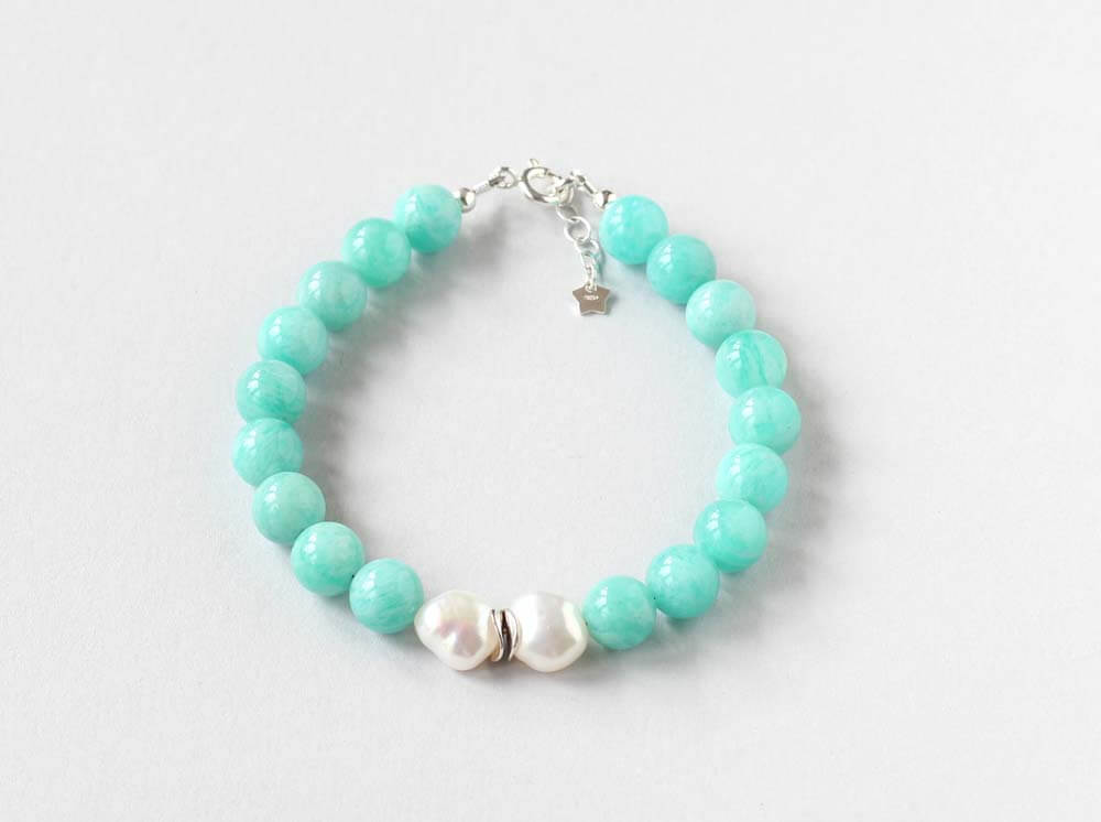 amazonite silver bracelet Dublin newest