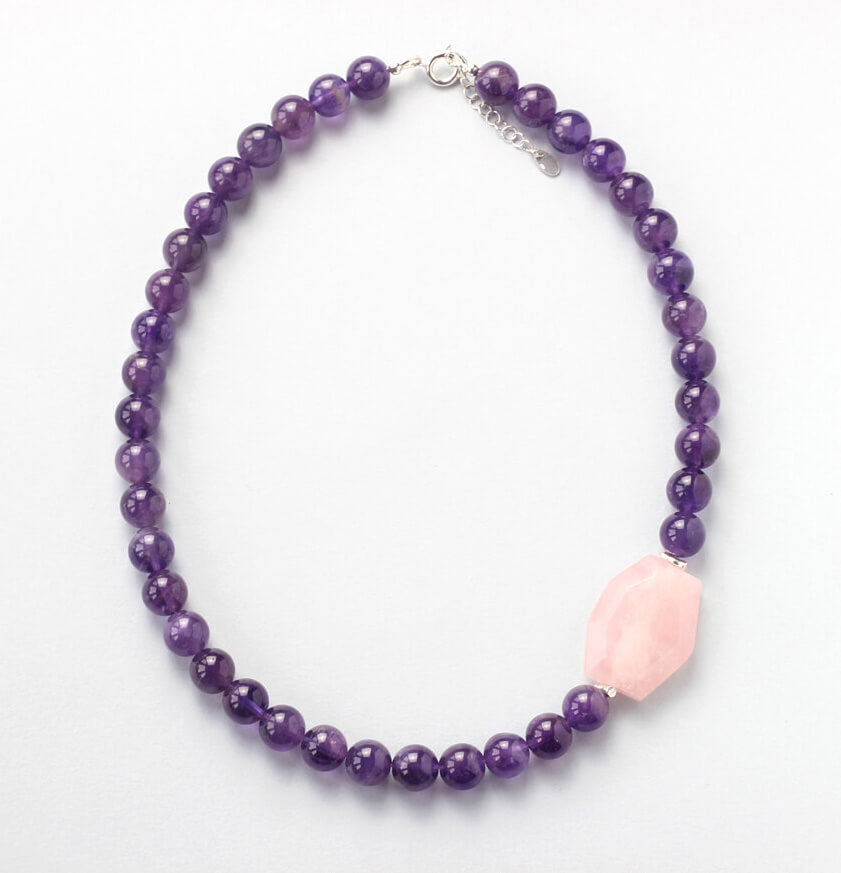 amethyst necklace ILgemstones
