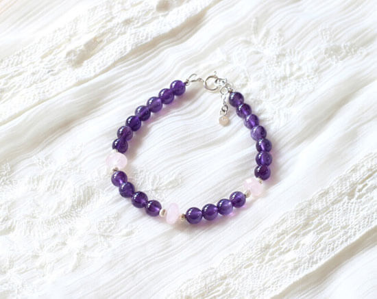 amethyst silver bracelet Ireland