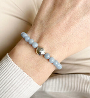 angelite bracelet model