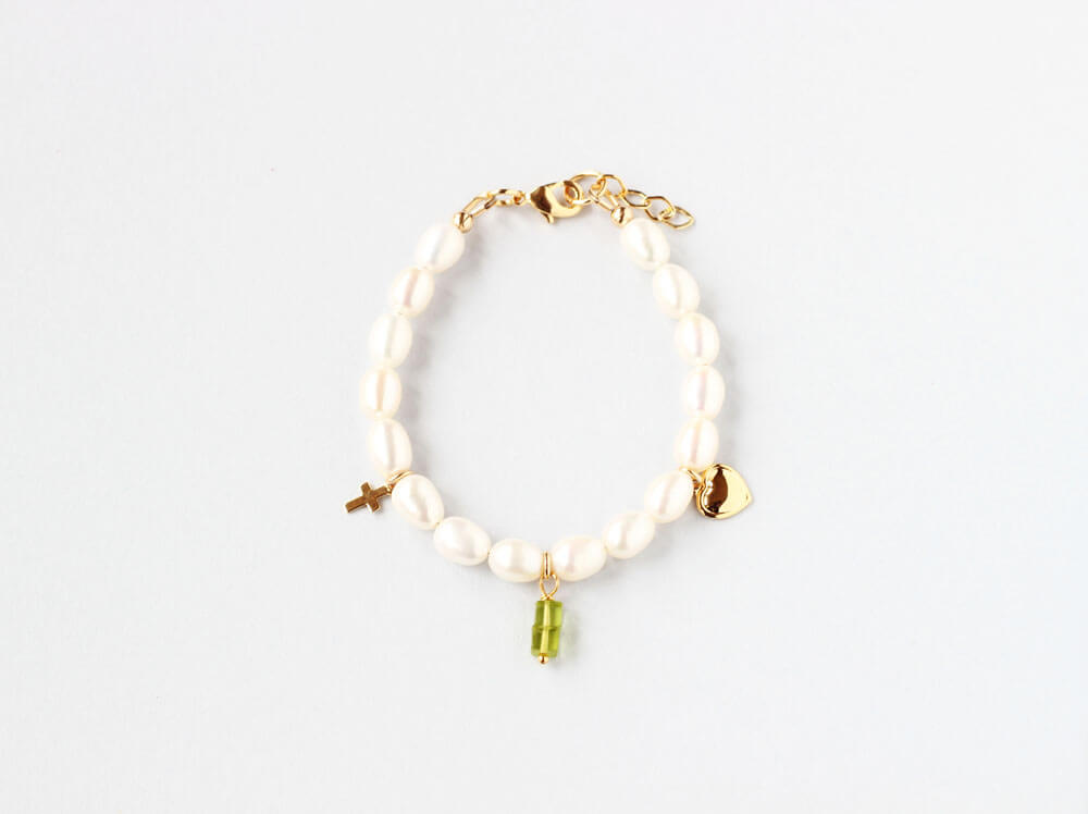 August Birthstone Bracelet