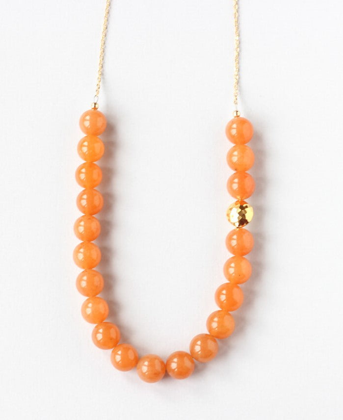 Aventurine Gold Necklace