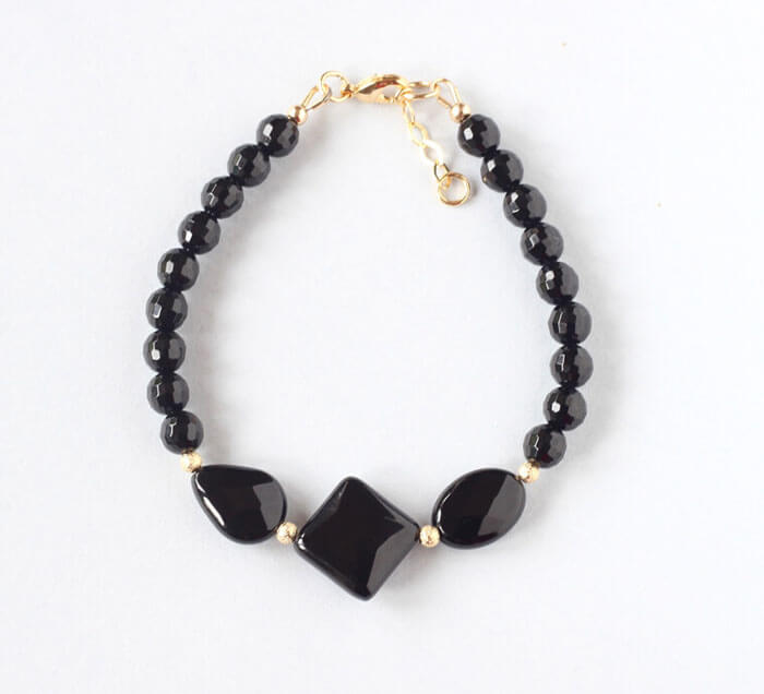 black onyx bracelet ILgemstones