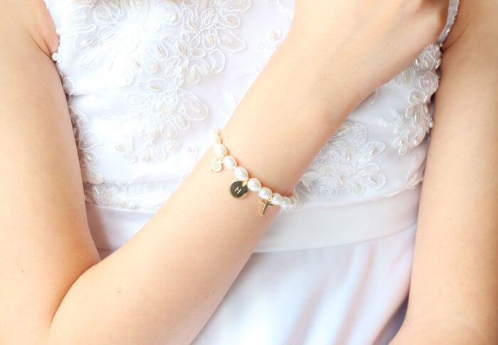Communion jewellery bracelet gold