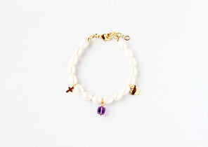 February Birthstone Bracelet