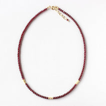 Garnet Delicate Necklace