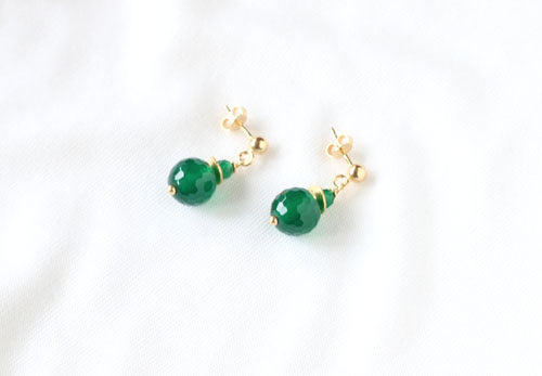 green agate studs Dublin