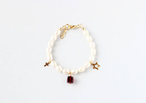 January Birthstone Bracelet