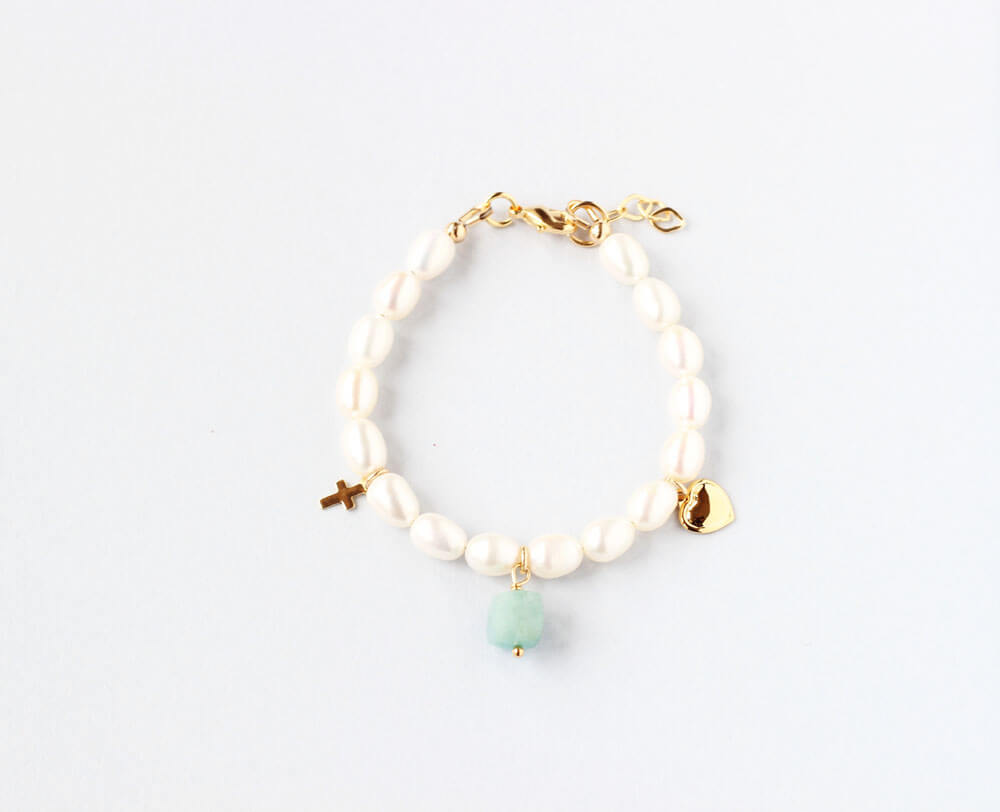 March Birthstone Bracelet