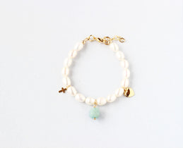 March Birthstone Bracelet