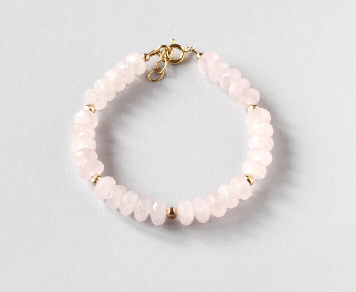 rose quartz bracelet Ireland