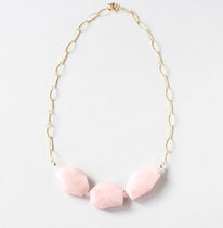 Rose Quartz Gold Necklace