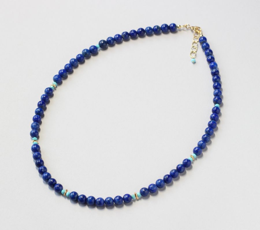 lapis lazuli turquoise necklace Ireland