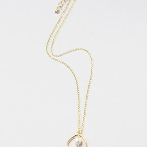 Pearl Gold Pendant Necklace Ireland