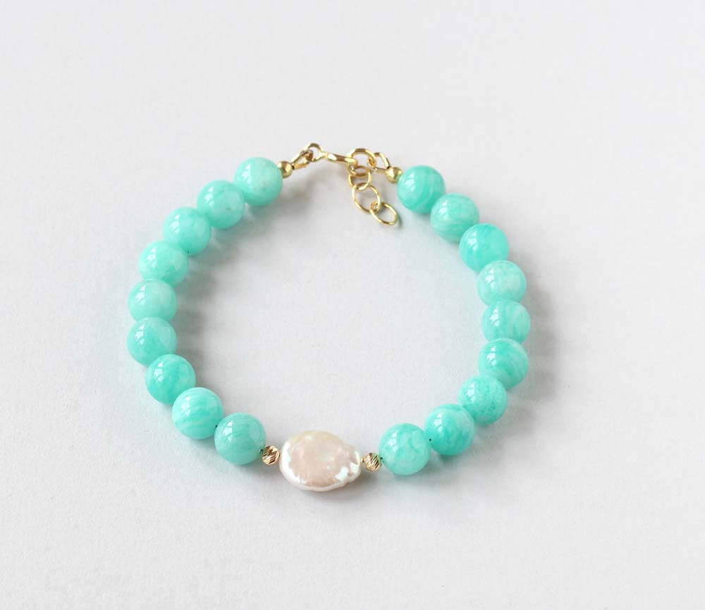 amazonite gold bracelet Dublin