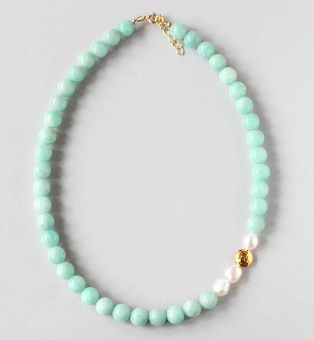 amazonite necklace ILgemstones new