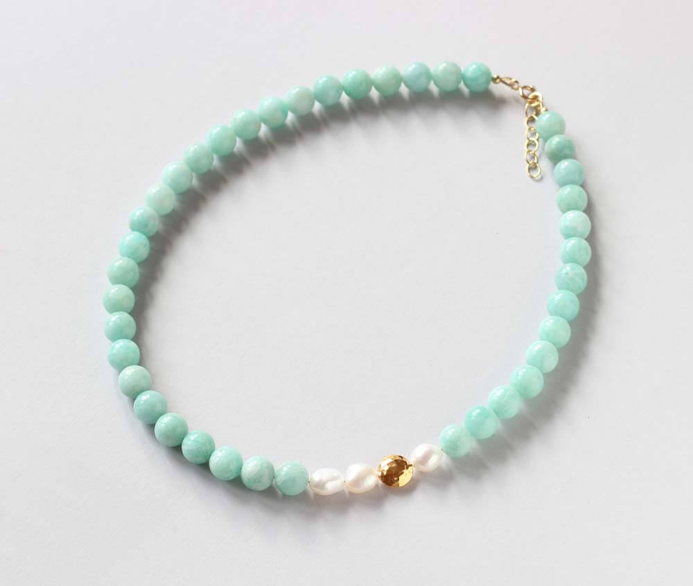 amazonite necklace Ireland new