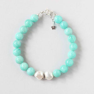 amazonite silver bracelet ILgemstones newest