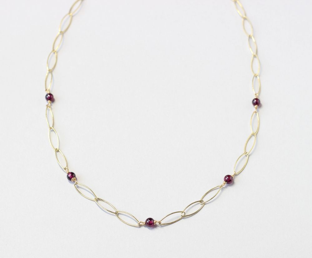 garnet necklace Dublin