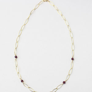 garnet necklace