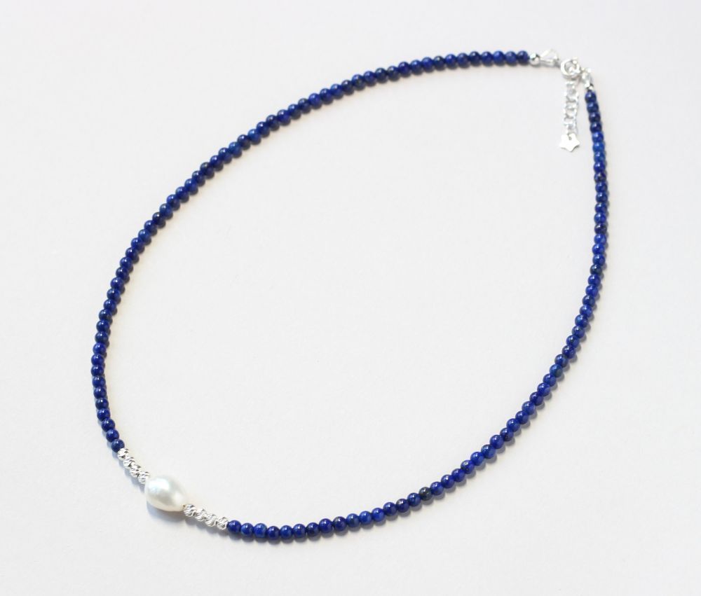 lapis lazuli necklace ILgemstones