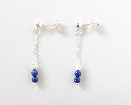 Lapis Lazuli Studs