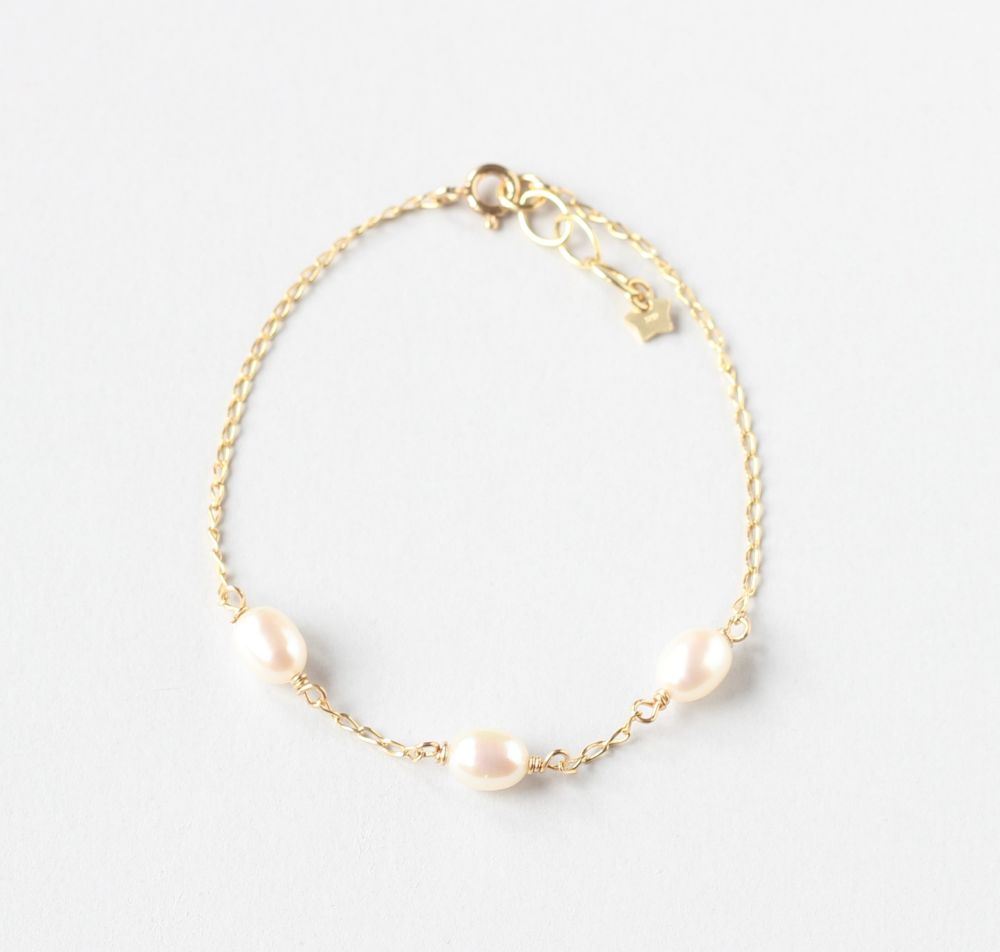 Pearl Gold Bracelet Ireland