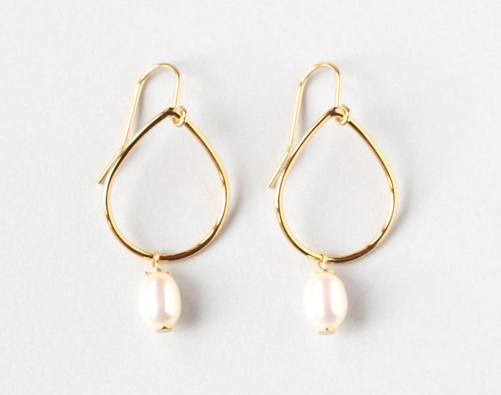 Pearl Gold Earrings