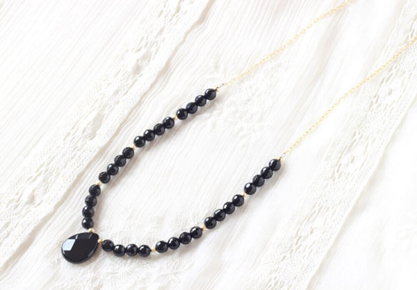 black onyx necklace Ireland