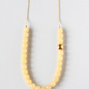 jade gold necklace