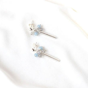 labradorite silver earrings ILgemstones