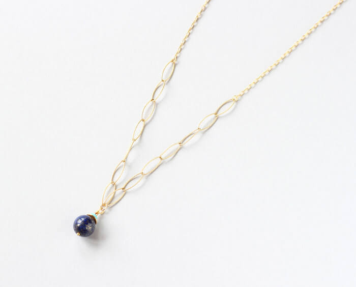 lapis lazuli delicate necklace Ireland