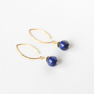 lapis lazuli gold earrings Ireland