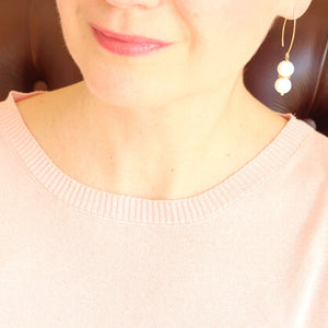 tridacna earrings model