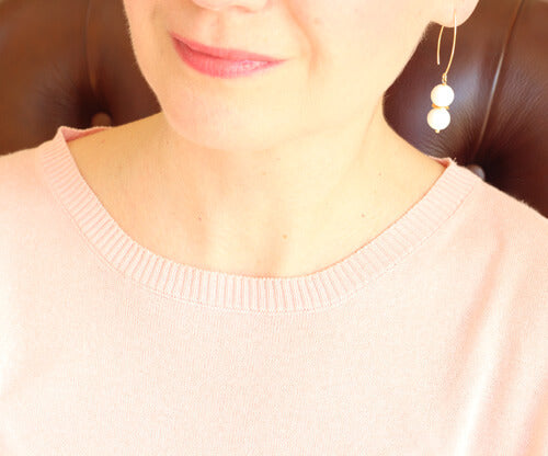tridacna earrings model