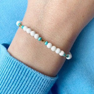 tridacna turquoise bracelet model