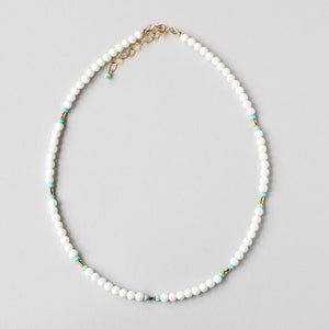 tridacna turquoise necklace