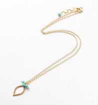 Turquoise delicate necklace